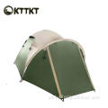 Tienda de campamento de 4 kg de techo verde para acampar